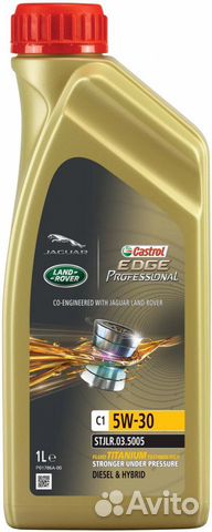Масло Castrol Edge Professional C1 5W-30 (Land Rov