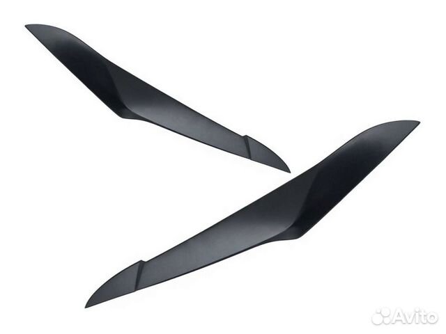 Накладки реснички на передние фары BMX X5 E70