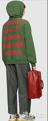 Худи с принтом Gucci