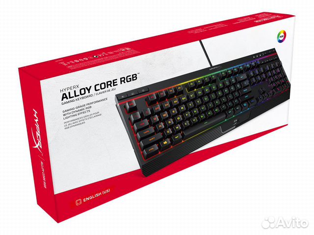 Игровая Клавиатура HyperX Alloy Core RGB Игровая Клавиатура HyperX Alloy Core RGB