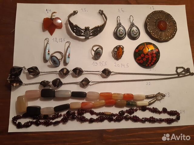 Винтажные украшения СССР и Европы