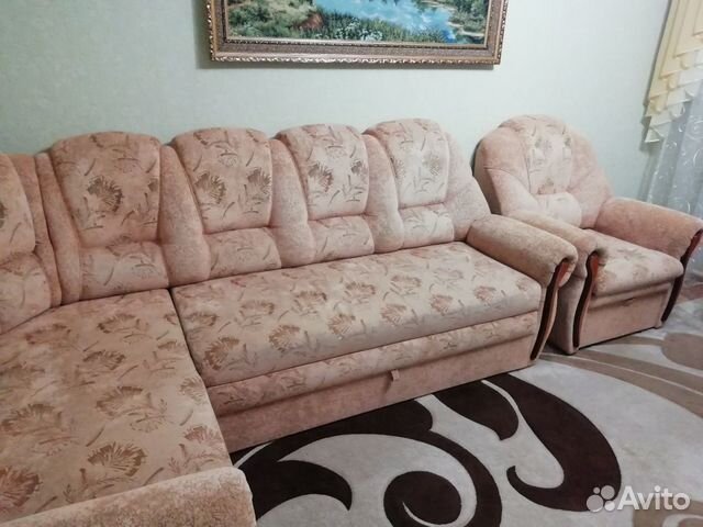 Диван угловой+кресло Диван угловой+кресло