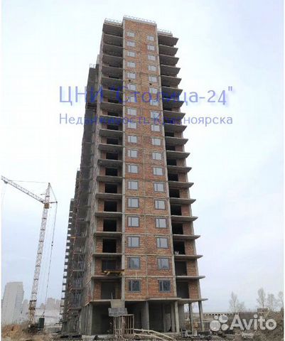 2-к квартира, 55.1 м², 6/19 эт.