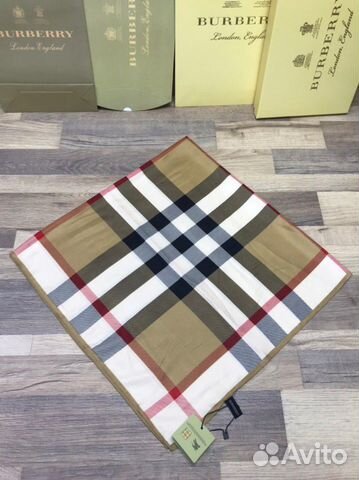 Новый женский шёлковый платок Burberry