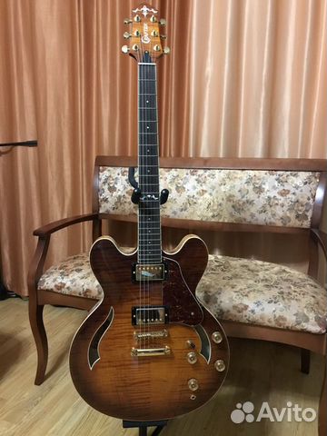 Гитара полуакустическая crafter SEG 480TM/VTG-V