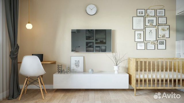 2-к квартира, 64 м², 17/19 эт.
