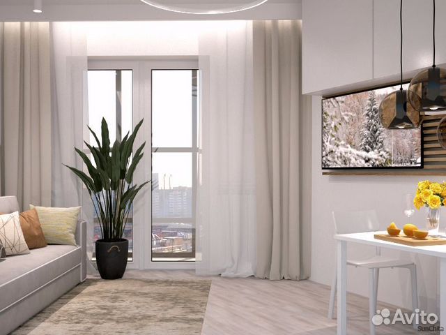 2-к квартира, 49.3 м², 2/17 эт.