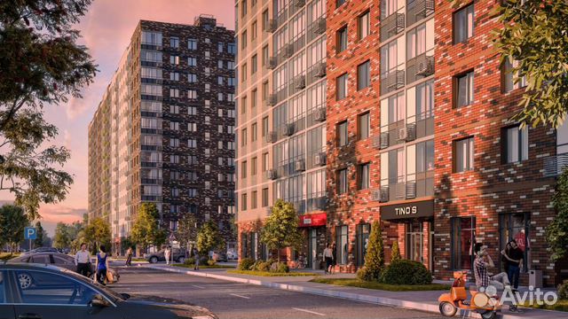 1-к квартира, 36.5 м², 6/13 эт. 1-к квартира, 36.5 м², 6/13 эт.