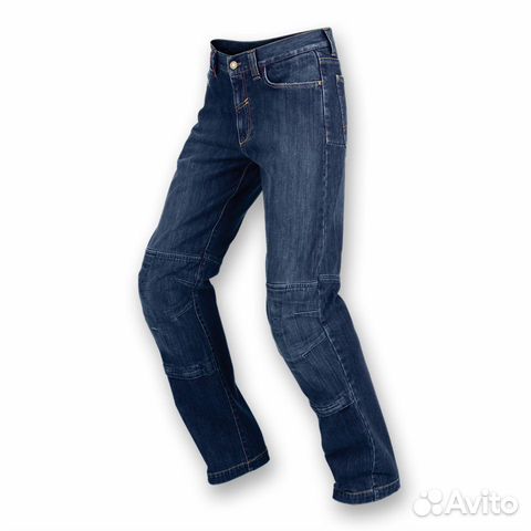 Мото джинсы clover jeans-SYS, размер USA 32/italy Мото джинсы clover jeans-SYS, размер USA 32/italy