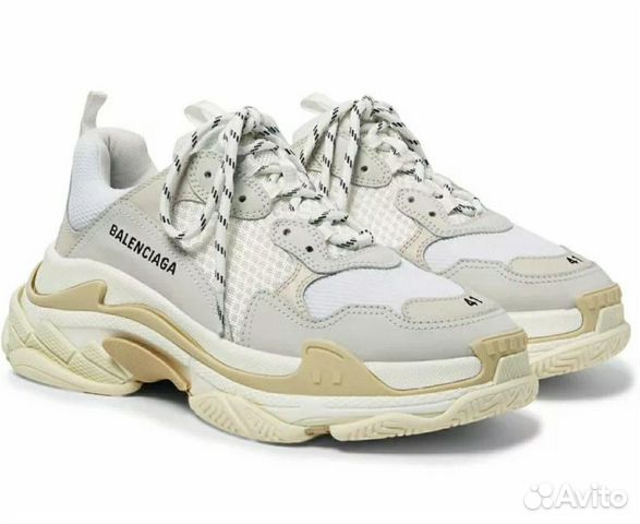 Кроссовки Balenciaga Triple S White Кроссовки Balenciaga Triple S White