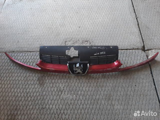 Решетка радиатора Peugeot 206 2A/C TU3JP 2008 Решетка радиатора Peugeot 206 2A/C TU3JP 2008