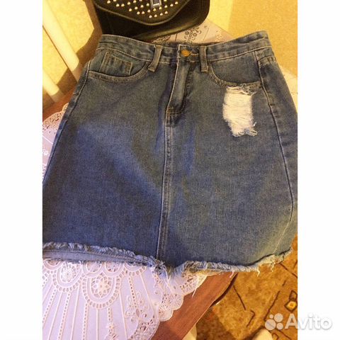 Юбка джинсовая Юбка джинсовая