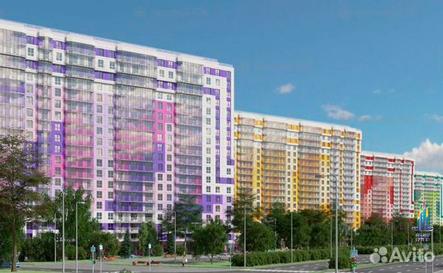 1-к квартира, 41.7 м², 5/19 эт. 1-к квартира, 41.7 м², 5/19 эт.