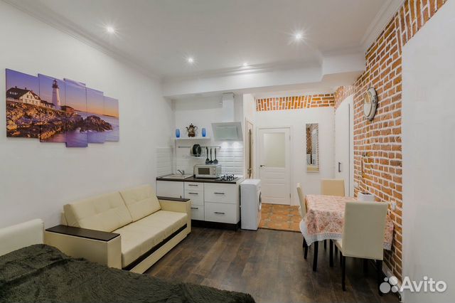 

Квартира-студия, 25 м², 2 кровати