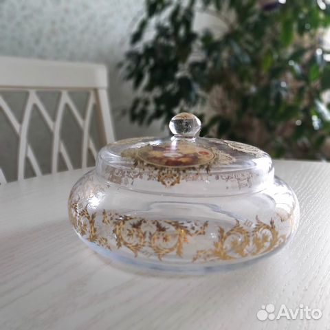 Шкатулка-конфетница, винтаж. Италия Шкатулка-конфетница, винтаж. Италия
