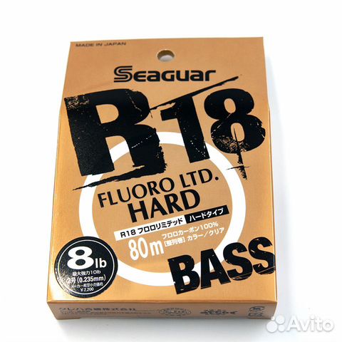 Флюорокарбон seaguar R18 fluoro LTD hard bass Флюорокарбон seaguar R18 fluoro LTD hard bass