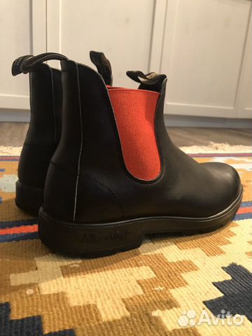 Ботинки Челси Blundstone 10,5(508 Black/Red)
