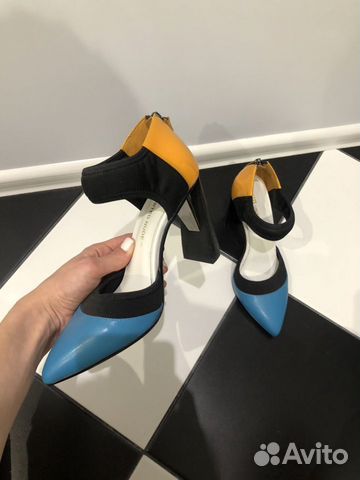 Туфли кожаные United Nude (Великобритания) Туфли кожаные United Nude (Великобритания)