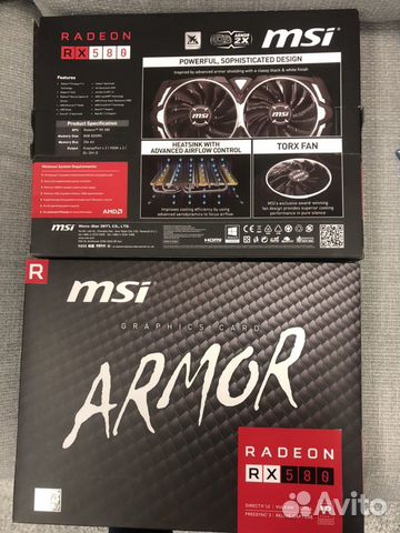 Видеокарта Radeon RX580 8G Видеокарта Radeon RX580 8G