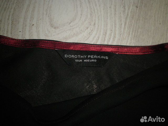 Черная туника Dorothy Perkins б/у