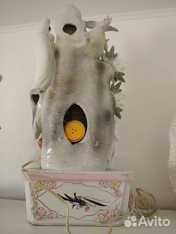 Музыкальная статуэтка с подсветкой. Фарфор Музыкальная статуэтка с подсветкой. Фарфор