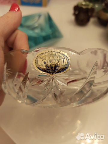 Пепельницы Чешский хрусталь