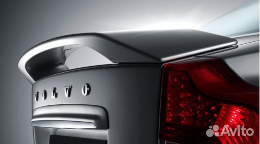 30796989 Спойлер volvo S40 2004+ цвет Gekko green