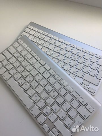Клавиатура Apple Wireless Keyboard MC184 White Blu Клавиатура Apple Wireless Keyboard MC184 White Blu