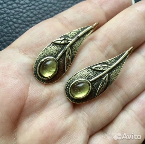 Серьги винтажные Серьги винтажные