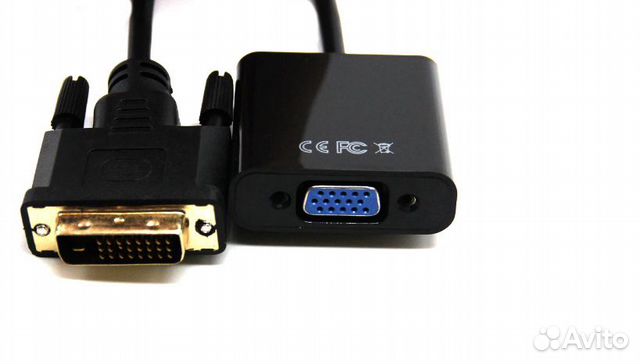 Переходник DVI DVI-I(m) - VGA HD15 (f) DVI-D-hdmi