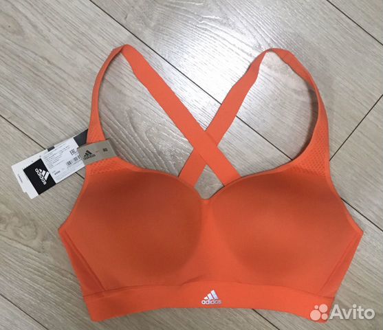 Бюстгальтер спортивный (бра) adidas новый 80D