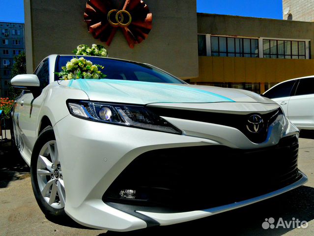 Toyota Camry 2019-20 прокат авто машин на свадьбу