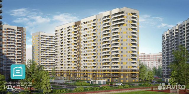 2-к квартира, 56.8 м², 8/17 эт.