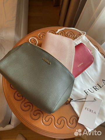 Набор косметичек Furla новый 3 шт