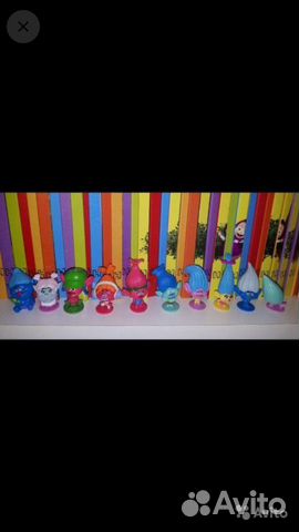 Игрушки тролли из шаров чупачупс