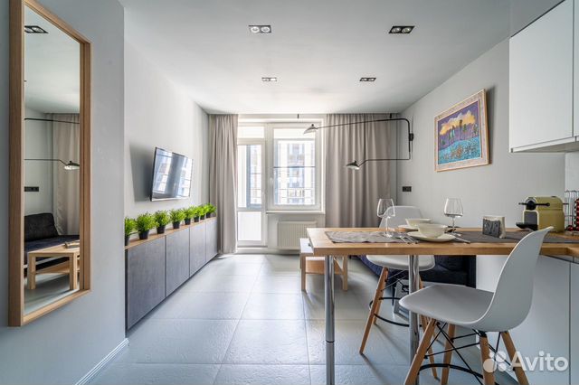 

1-к. квартира, 45 м², 2 кровати
