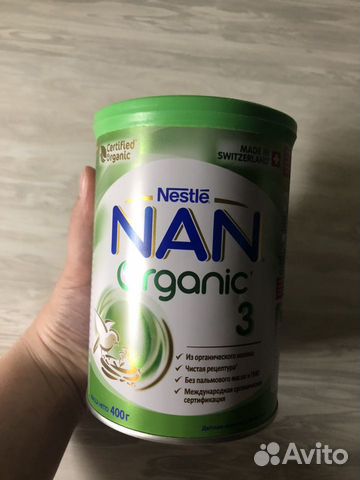 Смесь nan organic 3 Смесь nan organic 3