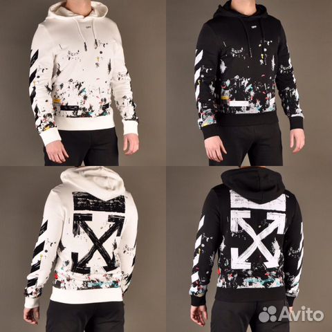 Кофта толстовка худи Off White