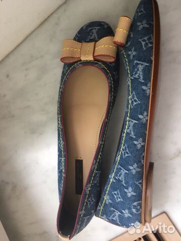 Балетки туфли Louis Vuitton 37 р оригинал Балетки туфли Louis Vuitton 37 р оригинал