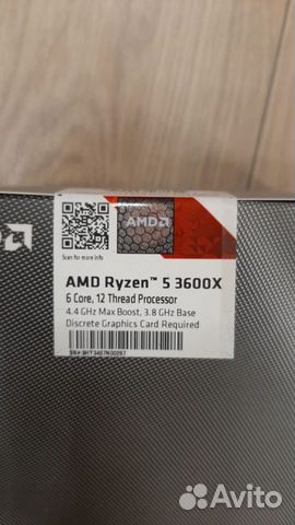 Процессор AMD Ryzen 5 3600X Box