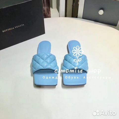 Шлёпанцы Bottega Veneta (36-40) Premium