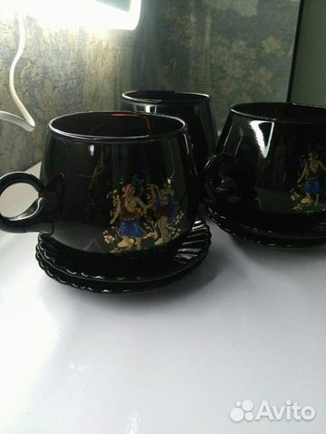 Сервиз СССР, чешское стекло