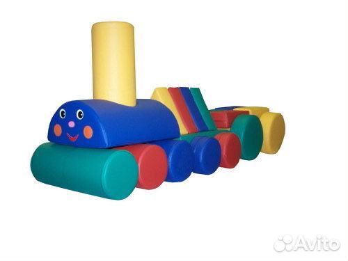Игровой мягкий набор Паровозик