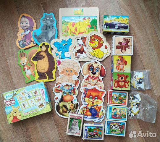Пазл, игрушки пакетом Пазл, игрушки пакетом