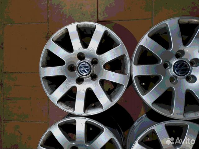 Диски бу оригинал R15 LU на VW