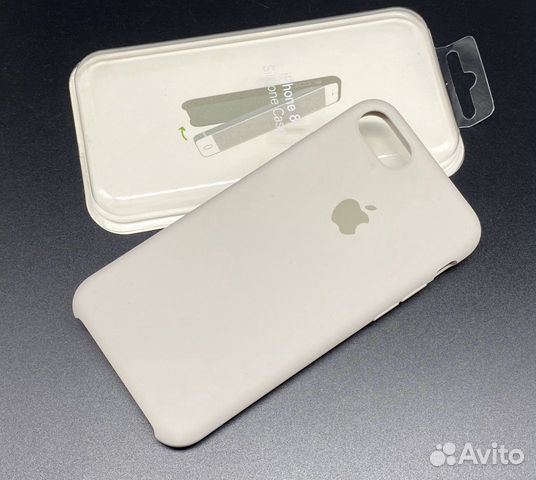 Оригинал iPhone 8 Чехол Силикон Stone Бежевый Se Оригинал iPhone 8 Чехол Силикон Stone Бежевый Se