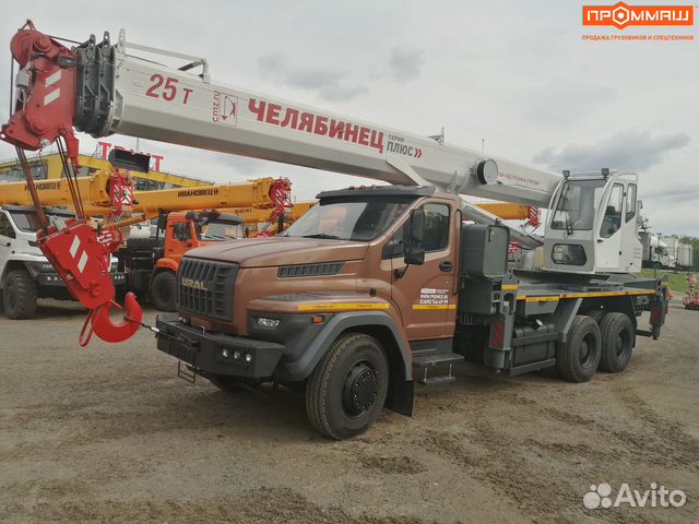 Автокран Челябинец 25 тонн 43 метра Автокран Челябинец 25 тонн 43 метра