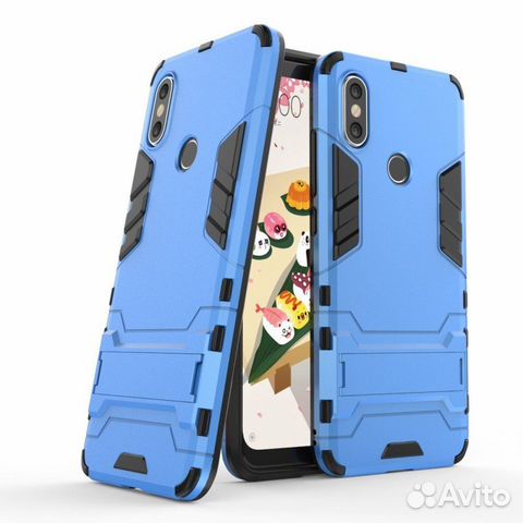 Чехол для Xiaomi Mi A2 (голубой)