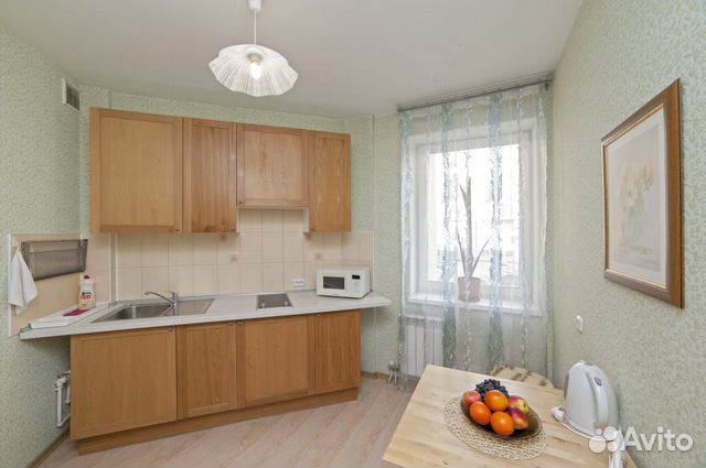 

1-к. квартира, 45 м², 2 кровати