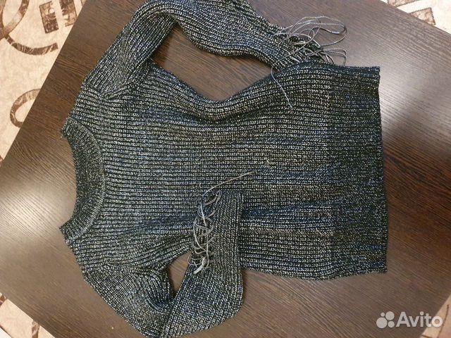 Sweater with lurex